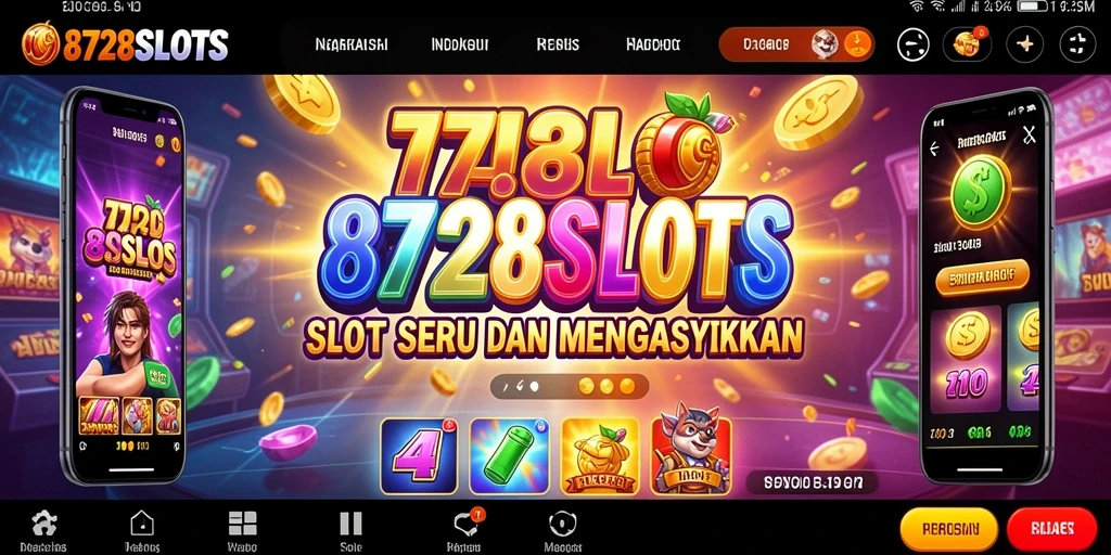 Tampilan menarik dari gameplay 8728SLOTS yang mengasyikkan.