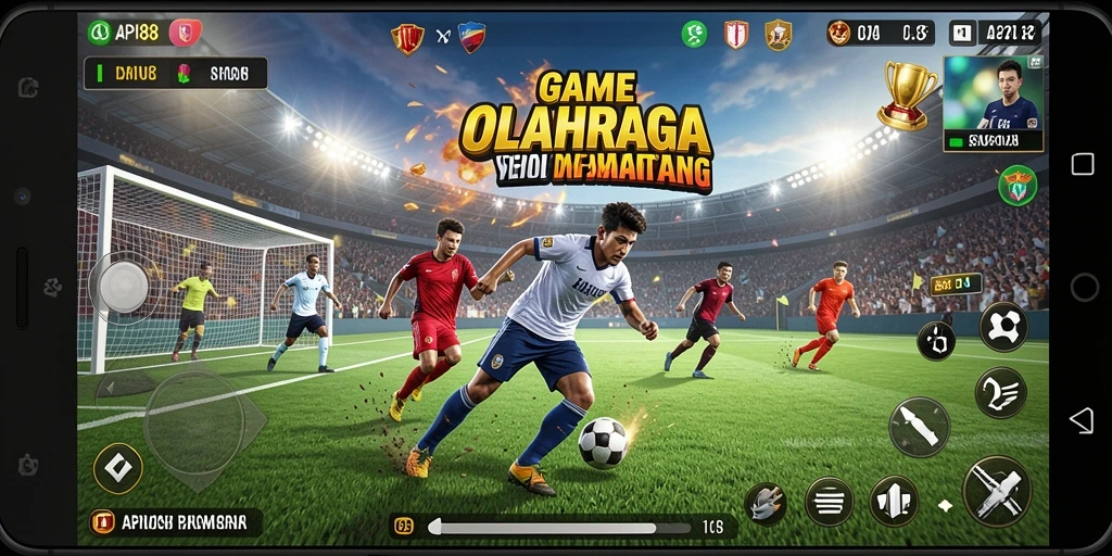 Tampilan gameplay seru dan interaktif dari API88.