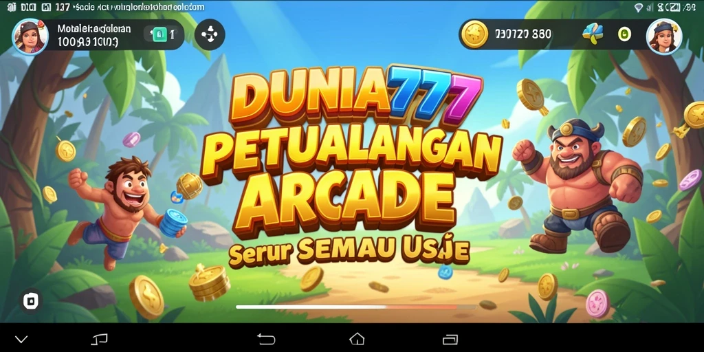 Tampilan gameplay <strong>DUNIA777</strong> yang penuh aksi dan seru.