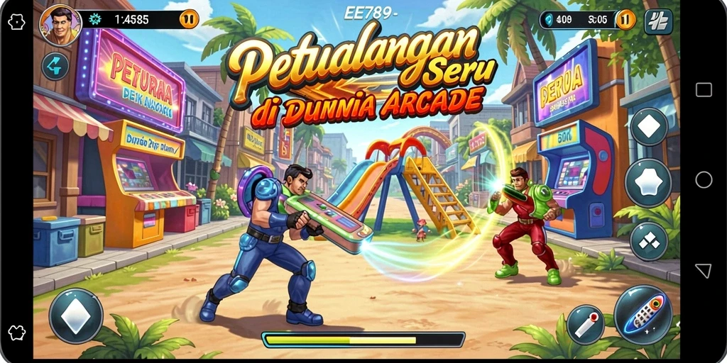 Gameplay seru EE789 dengan tampilan yang menarik dan menantang.