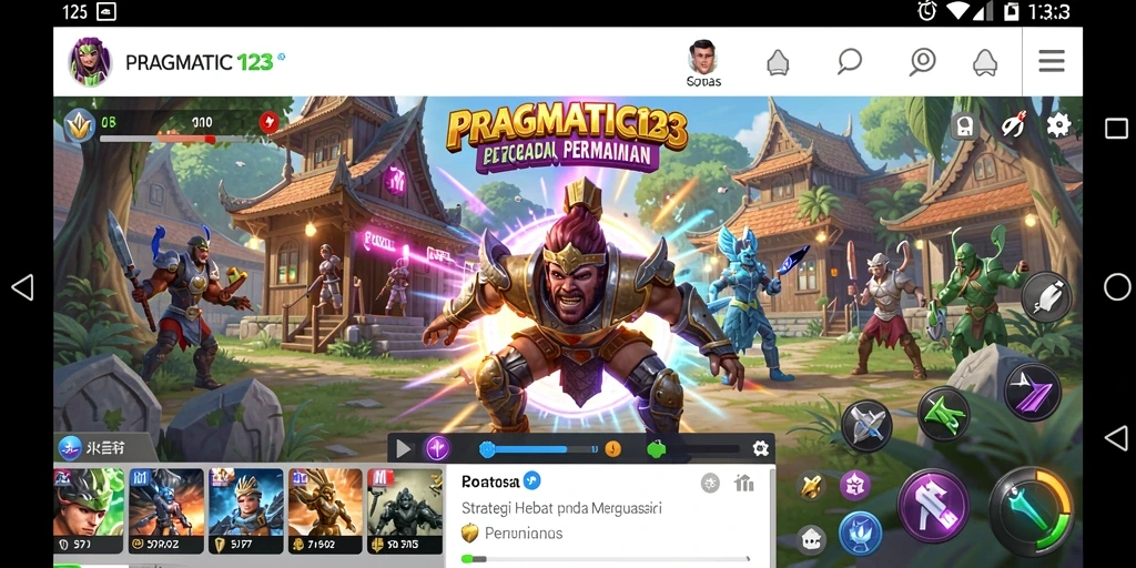 Gameplay menarik dalam PRAGMATIC123 menunjukkan strategi dan taktik.