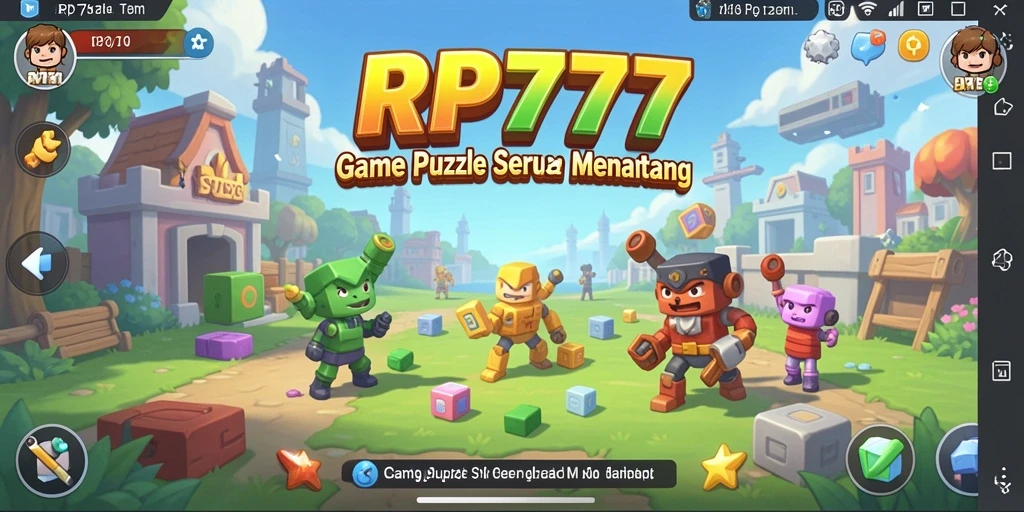 Tampilan gameplay RP777 yang menantang dan menarik.