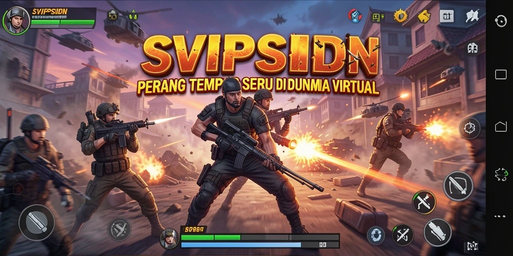 Gameplay menarik dan mendebarkan dalam SVIPSIDN.